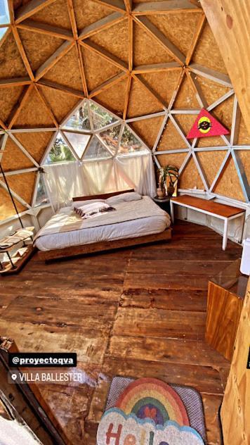 Proyectoqva Glamping Leilighet Villa Ballester Eksteriør bilde