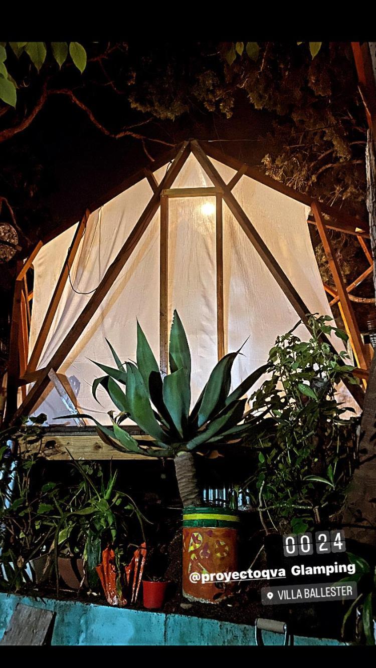 Proyectoqva Glamping Leilighet Villa Ballester Eksteriør bilde